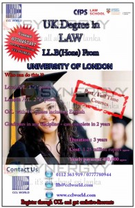 University of London LLB Degree in Sri Lanka