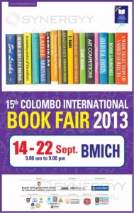 15th Colombo International Book Fair from 14-22 September 2013 at BMICH