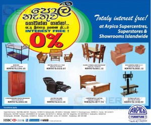 Arpico Furniture Prices and Special Promotion 