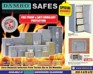 Damro Safes and Lockers Special Discount on Cash Purchases