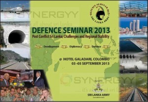Defense Seminar 2013 at Hotel Galadari from 3rd to 5th September 2013