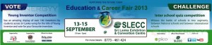 Education & Career fair- 2013 at SLECC
