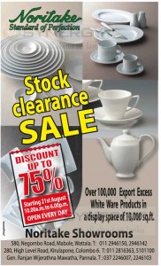 Noritake Stock clearance sale Discount up to 75%