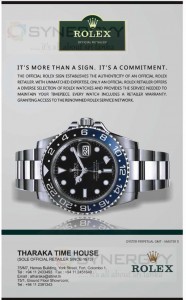 Rolex Wrist Watches in Sri Lanka Sole Official Distributor of Tharaka Time House