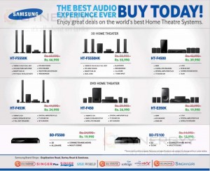 Samsung Home Theater Systems Discount Promotion 