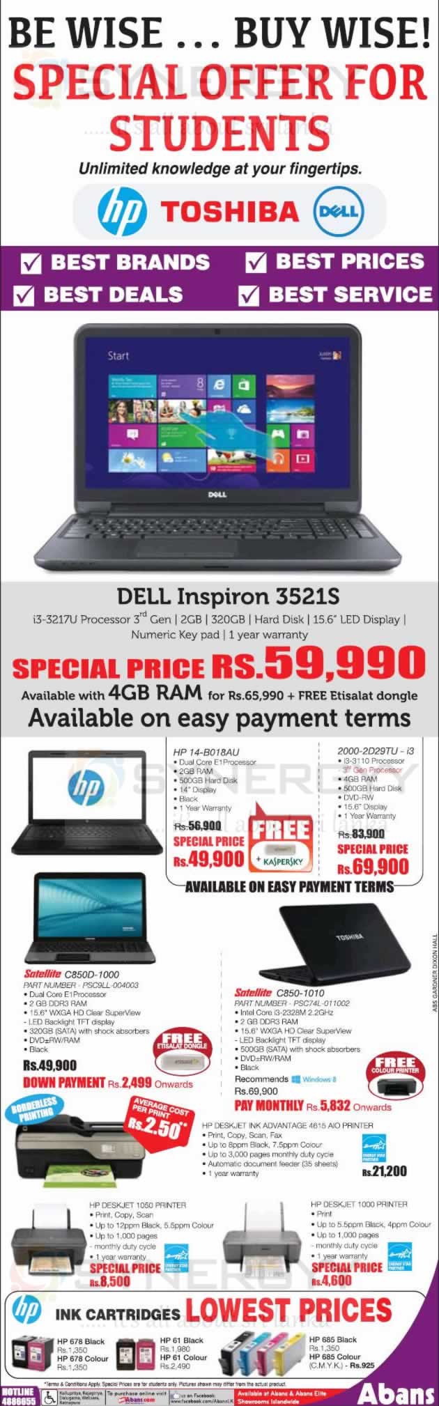 Dell Laptops In Srilanka Synergyy