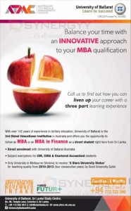Australian MBA & MBA in Finance in Sri Lanka