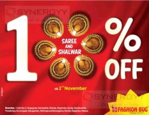 Fashion Bug Deepawali Offers Save upto 10% till 2nd November
