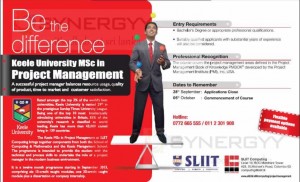 MSc in Project Management by SLIIT