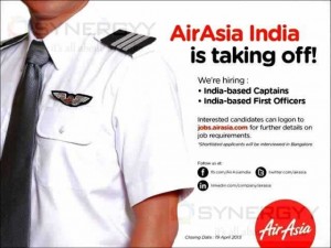 Pilot Vacancy for Indian at Air Asia