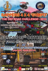 Sappers 4x4 GYMPO – on 13th October 2013