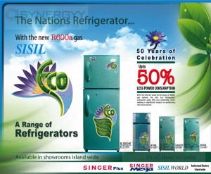 Sisil 50% Lesser Power Consumption Refrigerator for Rs. 34,999.00 upwards