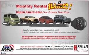 Seylan Bank Smart Leasing Facilities for Automobiles in Sri Lanka