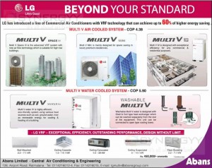 LG Range of Commercial Air Conditioners Prices in Sri Lanka