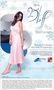 Rocell Bathware 25% Discount for the month of December