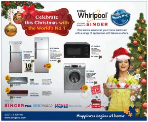 Whirlpool Home appliances Christmas seasonal Promotions and Offers