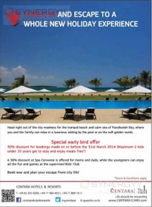 Centara Hotels & Resorts Check in and escape to a whole new holiday experience