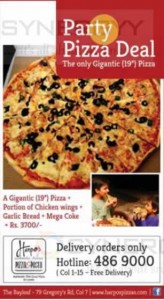 Harpos Pizza – Gigantic Pizza for Rs. 3,700.00