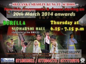 Shaolin Kung Fu Classes in Colombo Srilanka
