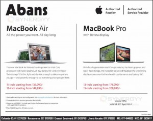 MacBook Air and MacBook Pro Prices in Srilanka – Abans 