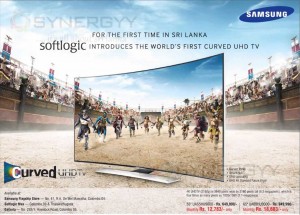 Samsung Curved UHD TV in Srilanka – Price Rs. 649,990.00 upwards