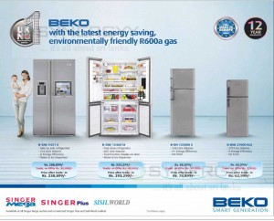 BEKO Refrigerator Prices and Promotions from Singer Mega