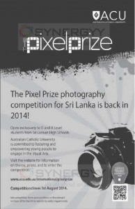 The Pixel Prize photography competition for Sri Lanka is back in 2014 – Apply before 1st August 2014