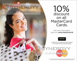 10% discount on all MasterCard Cards at Flemingo Duty Free Shop till 31st January 2015
