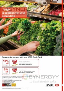 10% off at Cargills Foodcity for your HSBC Credit Card – till 28th February 2015