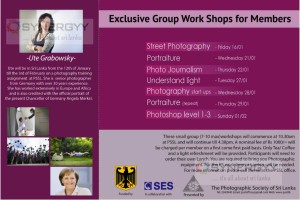 Exclusive Group Work Shops for PSSL Members by Ute Grobowsky in Sri Lanka