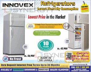 INNOVEX Refrigerators for Rs. 42,900.00 upwards
