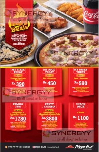 Pizza Hut Sri Lanka New Promotions – January 2015