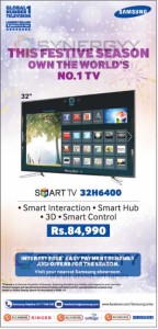 Samsung 32” 3D Smart TV for Rs. 84,990.00 from Samsung Sri Lanka