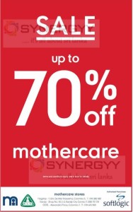 Sale up to 70% off at mothercare