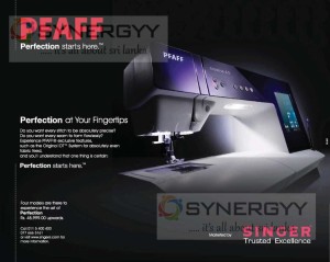 Singer Pfaff Sewing Machines Now available in Sri Lanka for Rs. 48,999- Upwards