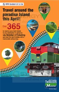 Sri Lanka Train Booking by Mobile Phone by Mobitel