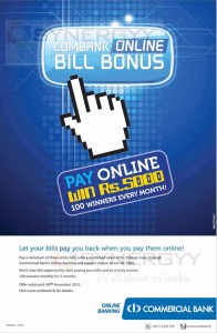 Pay you bill online – Commercial Bank Online Banking