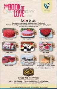 Valentines Day Promotion at The Bakery at the edge