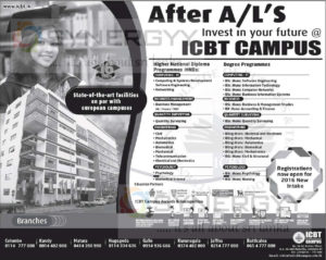 HNDs and Degree Programme of ICBT Campus
