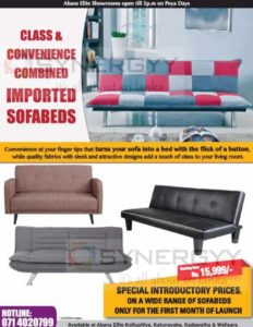 Sofa bed from Abans for Rs.15,999.00