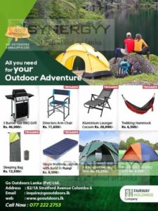 Camping Units and Outdoor Adventures equipment for sale