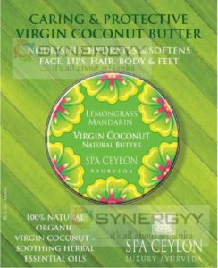 Natural Organic Virgin Coconut Soothing Herbal Essential oil from Spa Ceylon