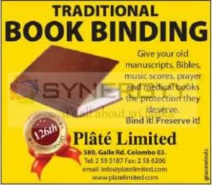 Traditional Book Binding from Plate