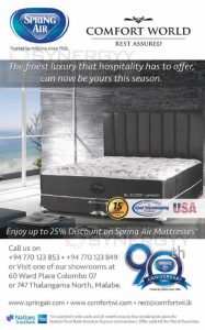 25% Discount on Spring Air Mattresses from Comfort World