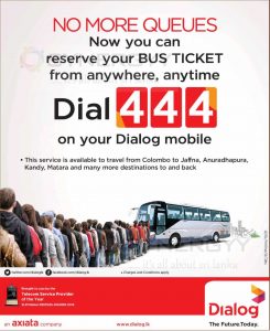 Bus Ticket Booking by Mobile Phone in Sri Lanka