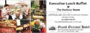 Executive Lunch Buffet @ The Harbour Room, Grand Oriental Hotel