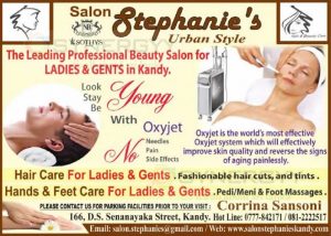 Salon Stephanie’s Urban Style Beauty Salon in Kandy