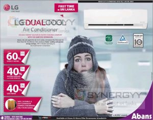 LG Dualcool Air Conditioner for Rs. 89,990- Upwards