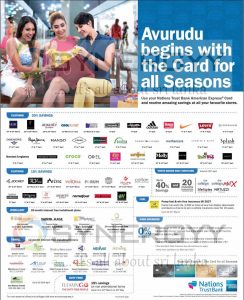 Avurudu begins with the American Express Credit Card for all Seasons