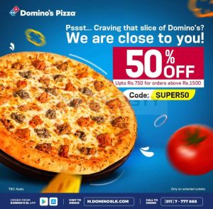 50% Off at Domino’s Pizza – Promo Code Included